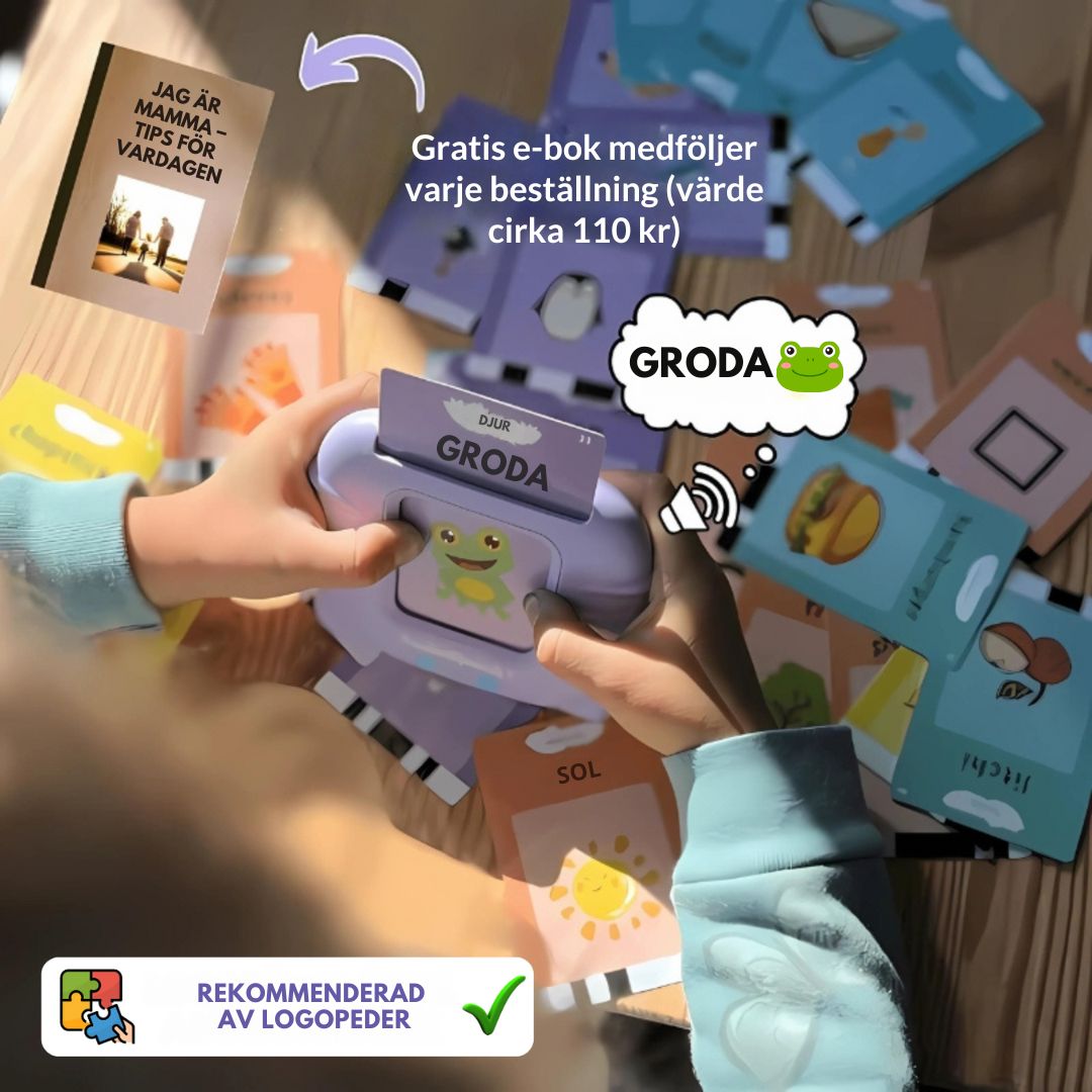 KinderSpeech – Kort för talutveckling