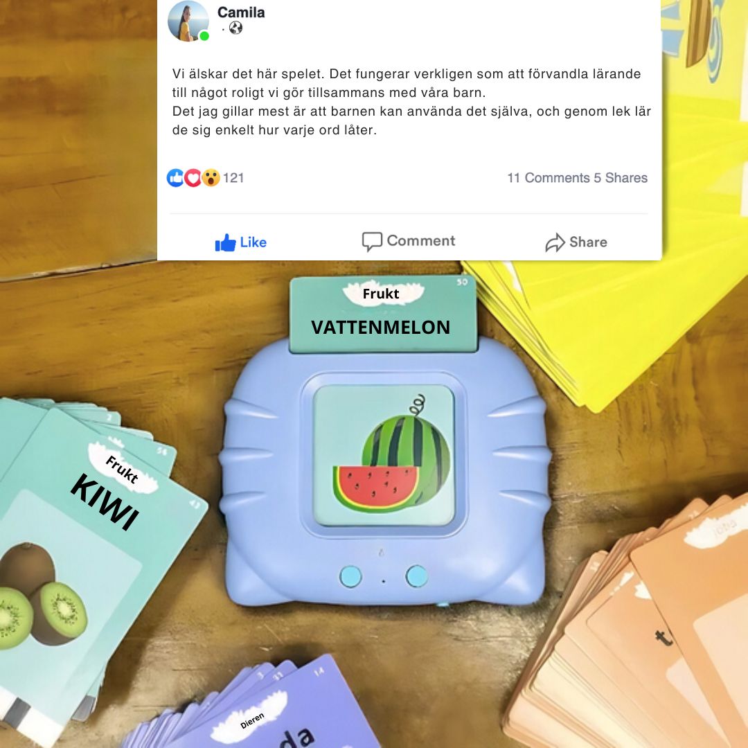 KinderSpeech – Kort för talutveckling